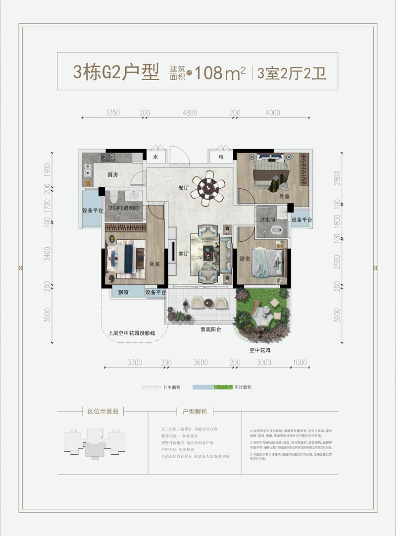 3栋G2户型